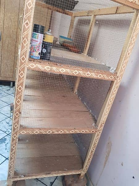6 portion wooden cage for sale 5