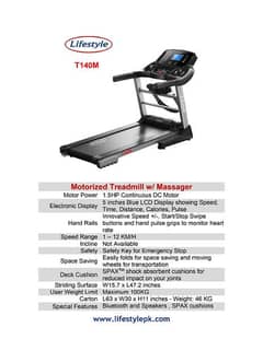 lifestyle Treadmill 0