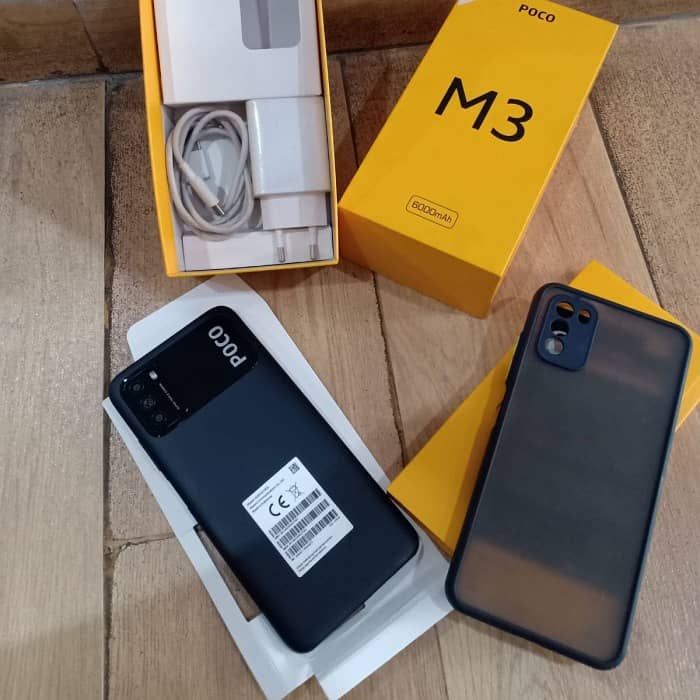 Xiaomi Poco M3 4/128 With Box And All Acess PTA Approved Mobile