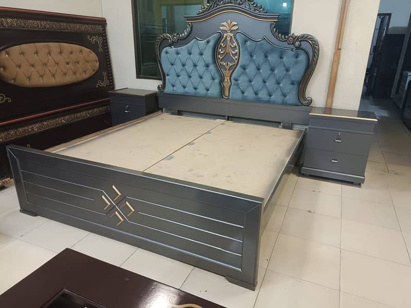 Bed set/Double Bed set/King size Bed set/Single Bed/Poshish Bed 1