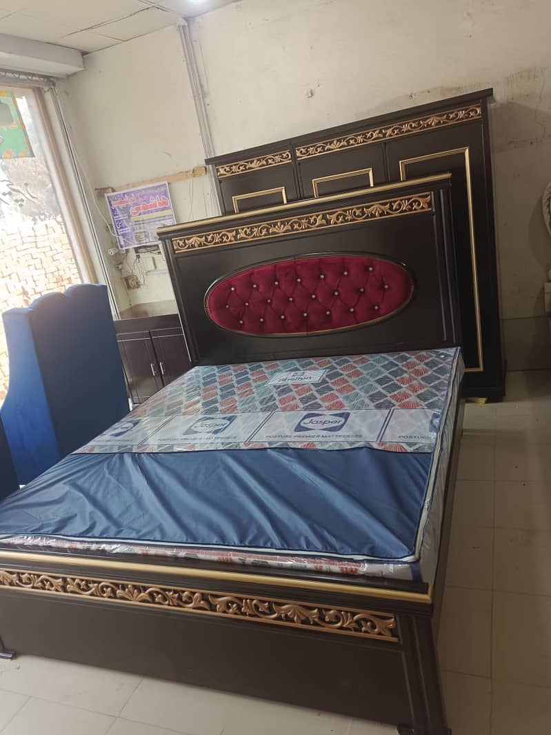 Bed set/Double Bed set/King size Bed set/Single Bed/Poshish Bed 8