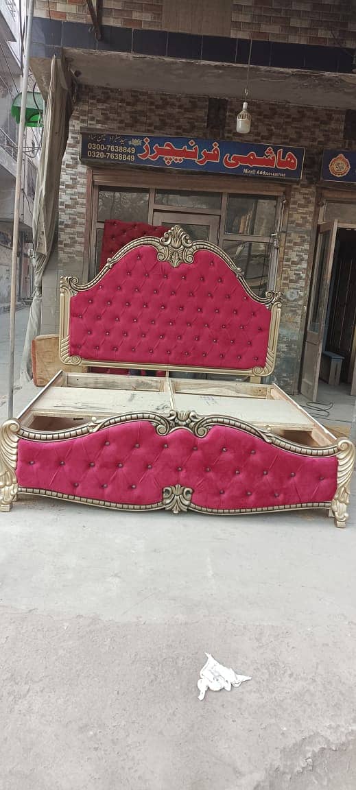 Bed set/Double Bed set/King size Bed set/Single Bed/Poshish Bed 9