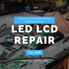 LED LCD TV PLASMA 2k. 4k, 8k Led repair home service available