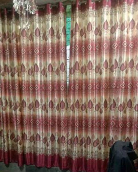 Silk Curtains 6 Pieces New Curtains 1