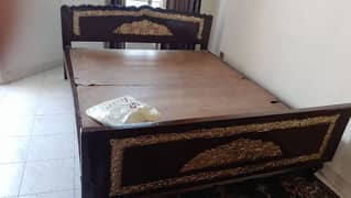 single bed with side tables is available