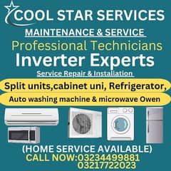 Ac service inverter Ac/Fridge/freezer/Auto washing machine/oven repair