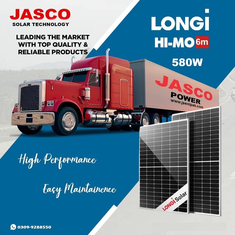 Longi himo X6 Mono 580W Plate  A-GRADE WITH DOCUMENT 1