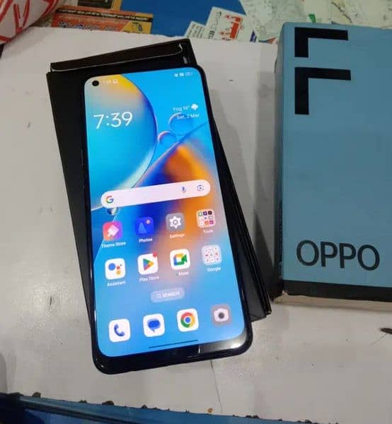 PTA approved Oppo f19 sale n exchange 5