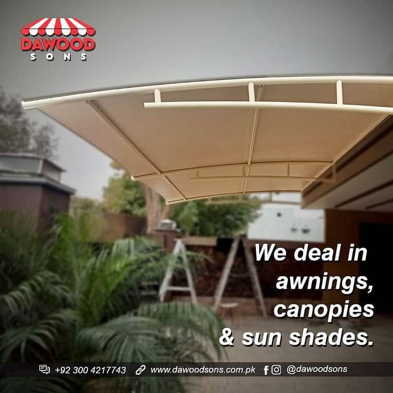 car shades/sun shades/parking shades/canopies/outdoor sunshades/porch 14