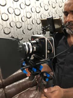 4K Black Magic Production Camera, with lenses& mobile montoring