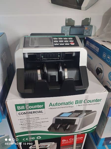 Cash fake detection Bill note counting machine Bundle machine Pakistan 1