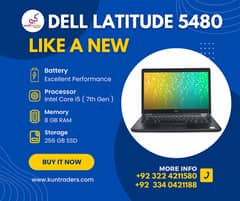 DELL Latitude 5480 Intel Core i5 7th Gen - 8GB RAM, 256GB SSD 14inch