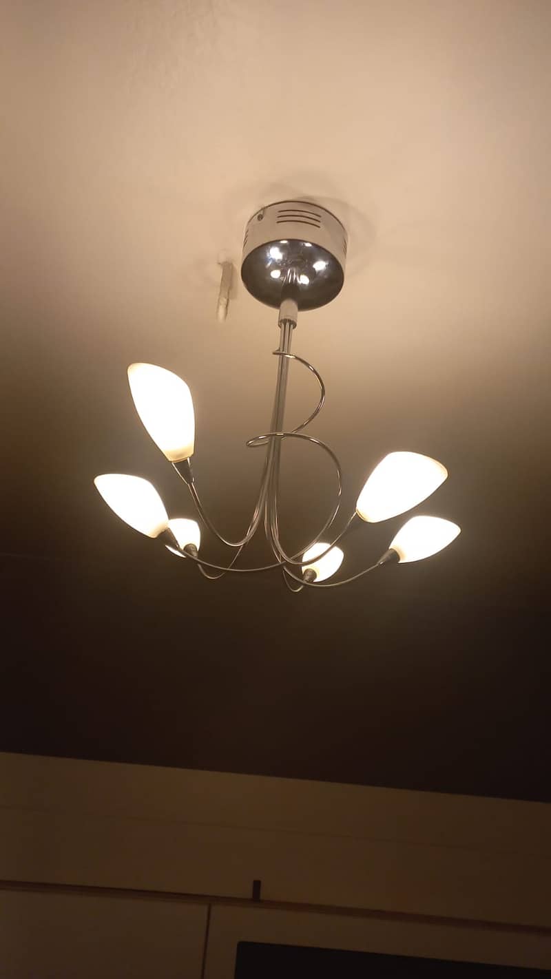 Imported wall ceiling hanging lights with G4 model small bulbs in it 1