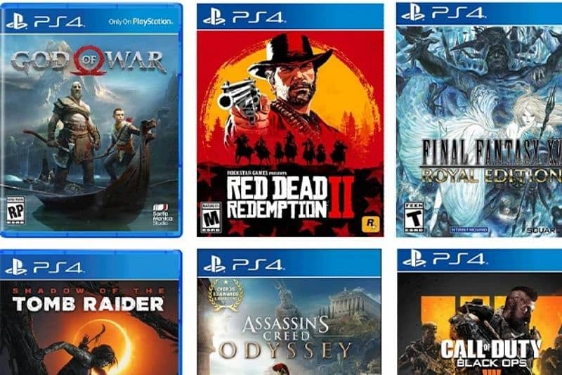 PS4/PS5 Games available 1