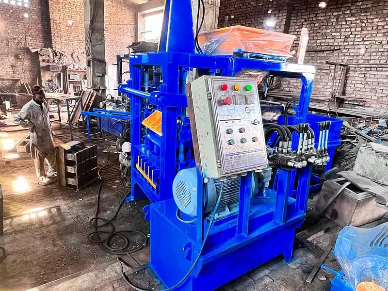 concrete automatic tuff tiles and city paver making machine 10