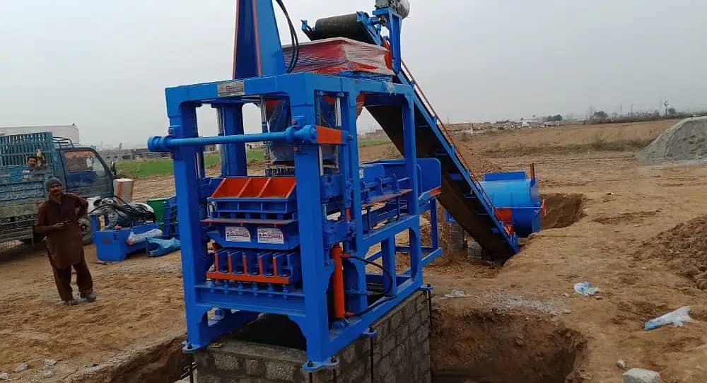 concrete automatic tuff tiles and city paver making machine 11