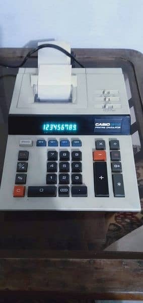 Casio DR-120S printing calculator original of Japan 1