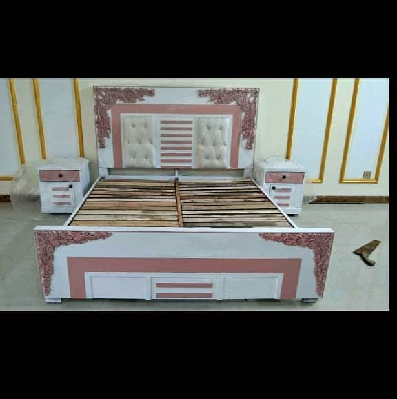 bed set/king sizedouble bed/bridal bedroom/jahaiz package/furniture 6