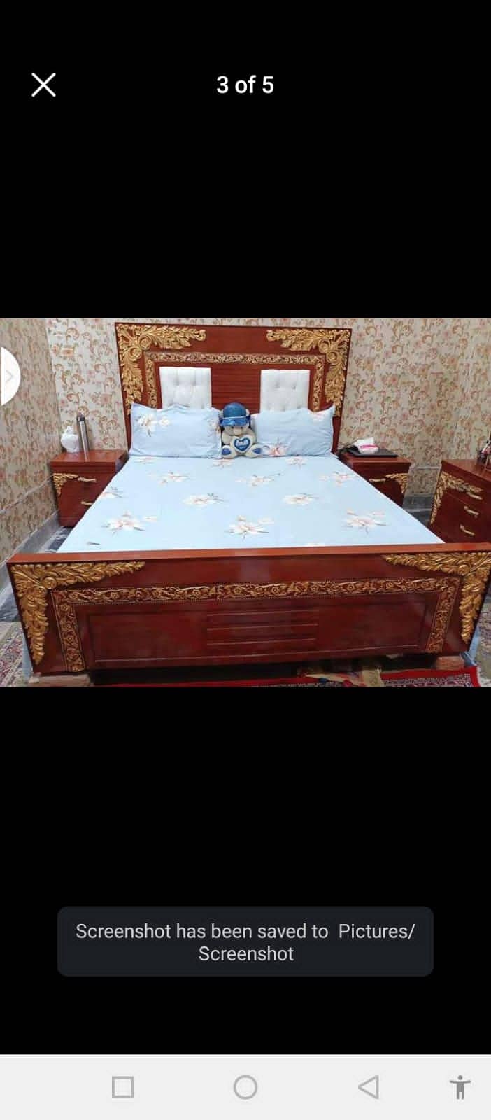 bed set/king sizedouble bed/bridal bedroom/jahaiz package/furniture 16