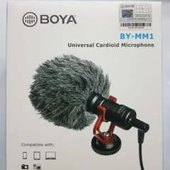 Original BOYA MM1 Microphone for Audio recording