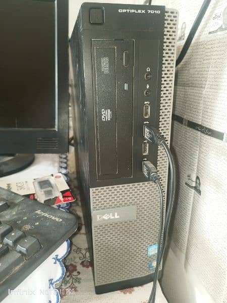 Asslam-u-Alaikum i am selling my gaming(DELLPC with LCD,mouse,keyboard 4