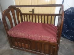 baby cot + baby bed with mattress