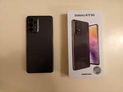 Samsung A73 5G 8GB/256GB as new 10/10 condition. Dual Sim PTA APPROVED