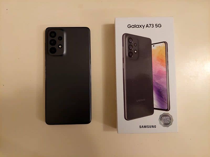 Samsung A73 5G 8GB/256GB as new 10/10 condition. Dual Sim PTA APPROVED 0