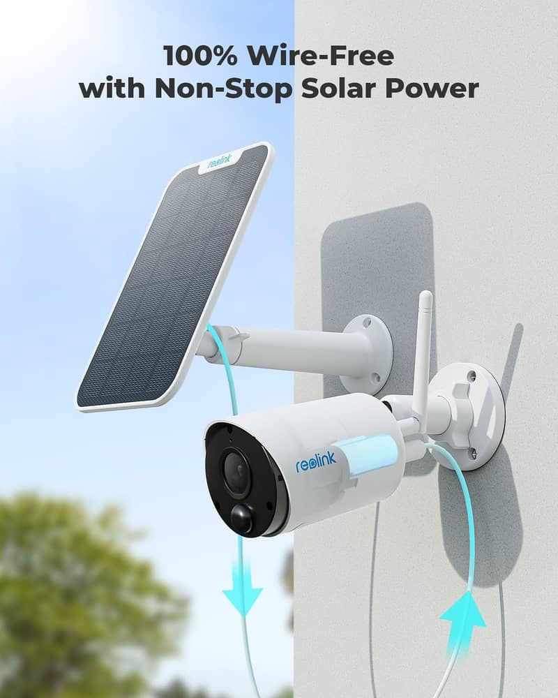 Reolink Eco Solar, Rechargeable WiFi Security Cameras for Home 4
