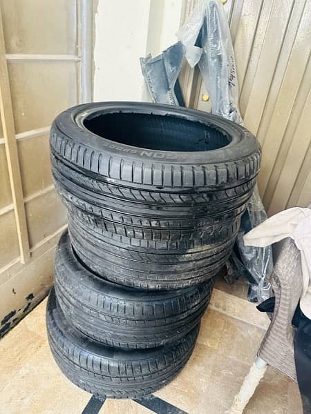 225/45/17 low profile wide Tyres for sale 8