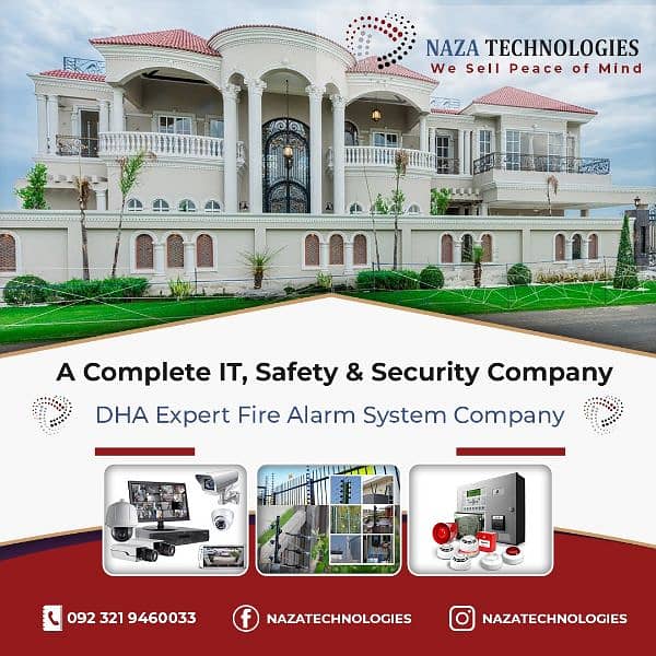 DHA Expert Fire Alarm System Smoke Detector Global C Tek Solutions 0