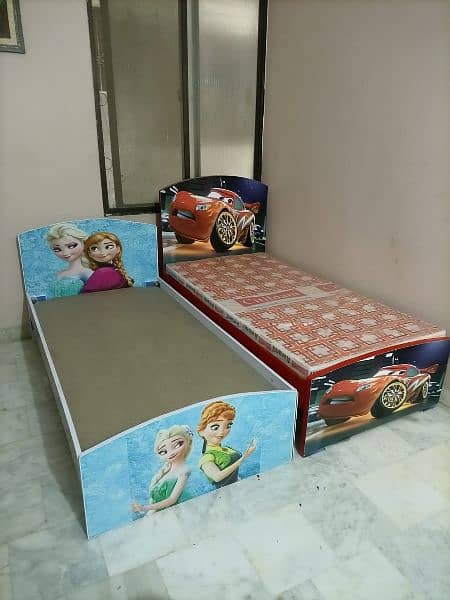kids FROZEN theme bed without mattress 2