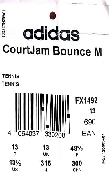 Adidas Court Jam Bounce M 6