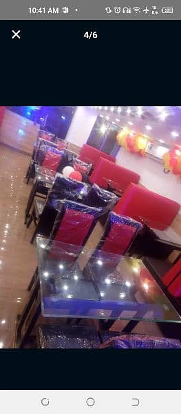 dining table set restaurant furniture (03368236505 13