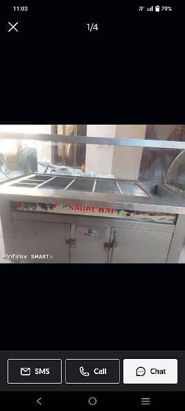 steel counter for sale Dhai bhallay 2