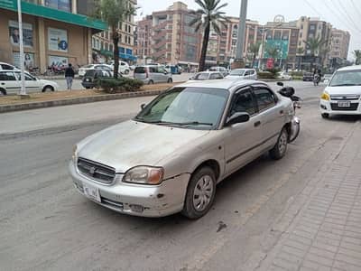Family car For sale Suzuki Baleno 05 Efi Engine for long time Used car