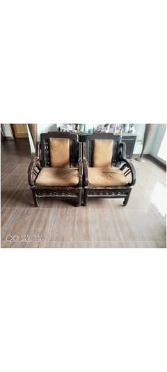 King Size, Self-Made, Double Sofa Set made up of Taali Wood.