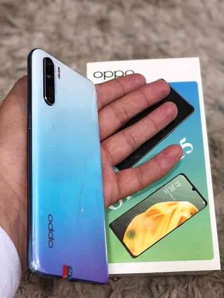 oppo f15 lush condition with box 10/10 condition 5