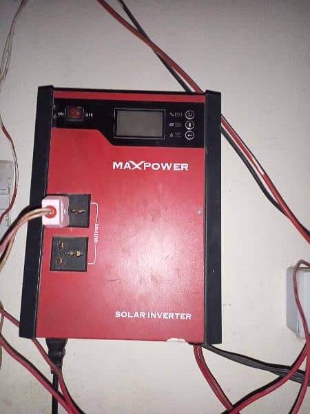 2 KV Max power solar inverter kit jali Hui hai nai kit dilvana padeg 2