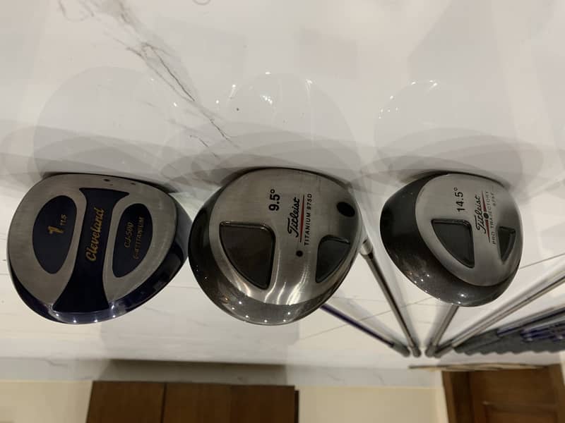 Complete golf Kit with bag| Titliest | Macgregor| Cleveland negotiable 15