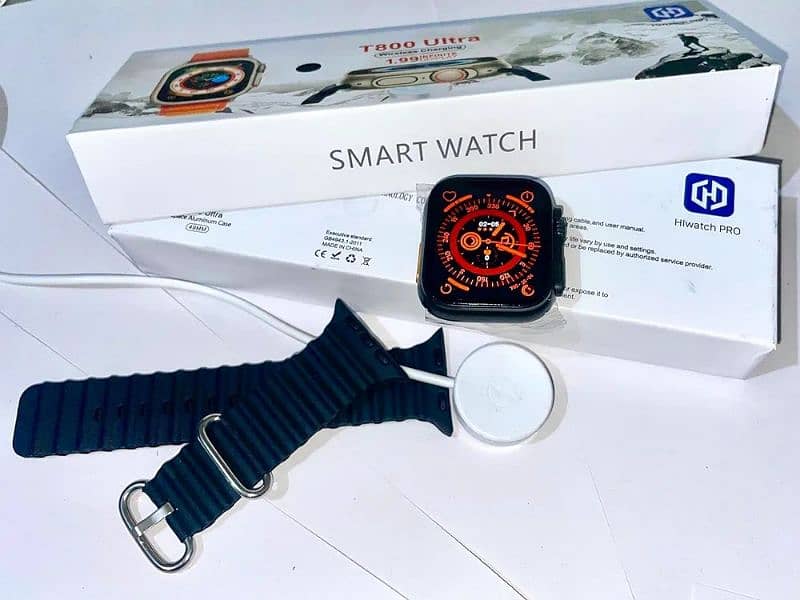 Original T800 Ultra Sports Smart Watch - 1.9 Infinite Display 3