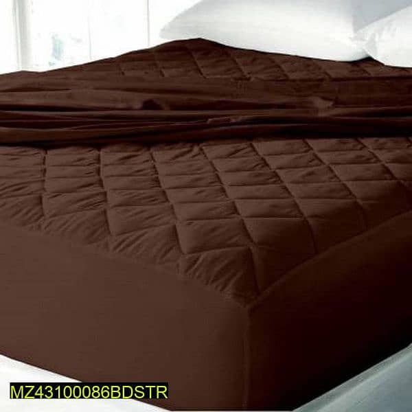 Double Bed Cotton Waterproof Mattress Cover 0