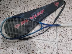 Dunlop squash racket (titanium)
