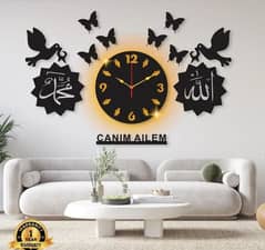 Clouds Style Diy Wall Clock 0