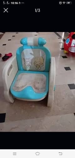 bath chair 2 in 1 also used as a sitting chair also movable with tyres