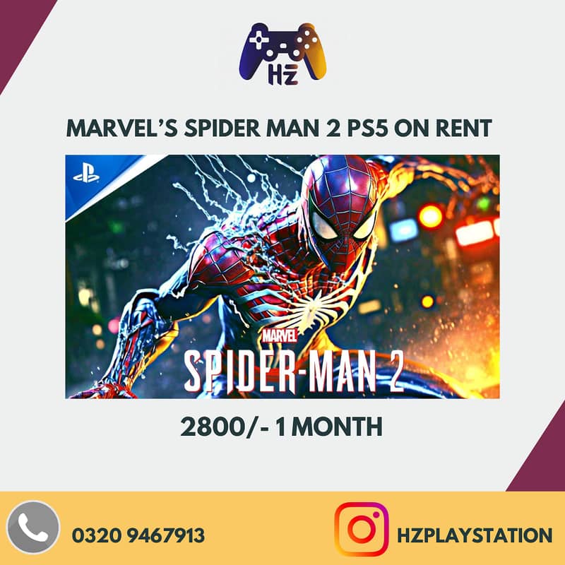 MARVEL'S SPIDER MAN 2 PS5 0