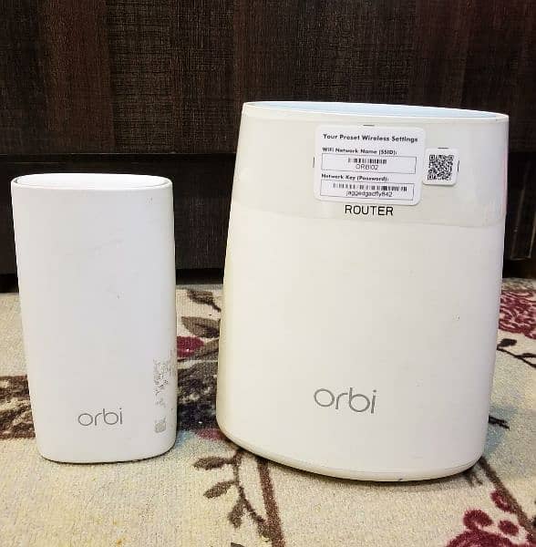 Netgear RBR40 and RBW30 Orbi mini Router 0