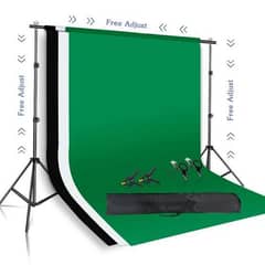 Green Screen background Stand kit imported and local