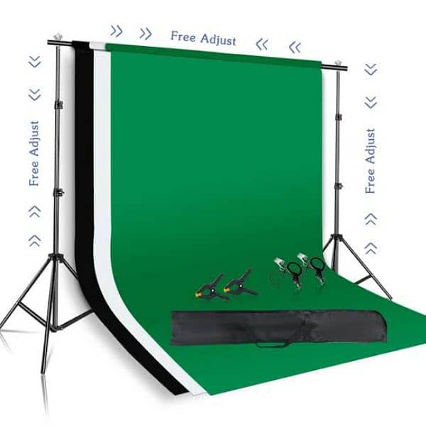 Green Screen background Stand kit imported and local 0