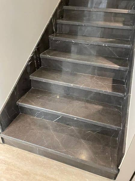Marble and granite for flooring, stairsteps, kitchen counter top 13